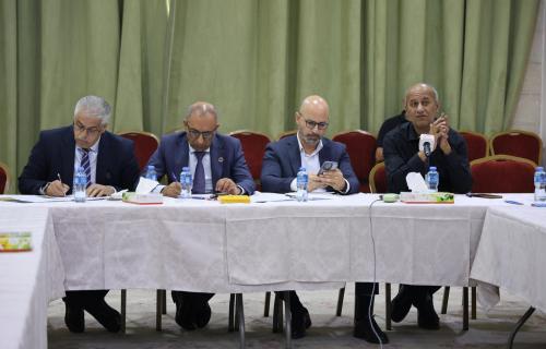 جمعية البنوك الفلسطينية تشارك في جلسة حول التحديات المصرفية التي تواجه المؤسسات الأهلية